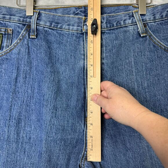 Cinch Jeans Mens 42*32 Medium Wash Relaxed Fit Green Label Original Tapered Leg - Picture 8 of 10